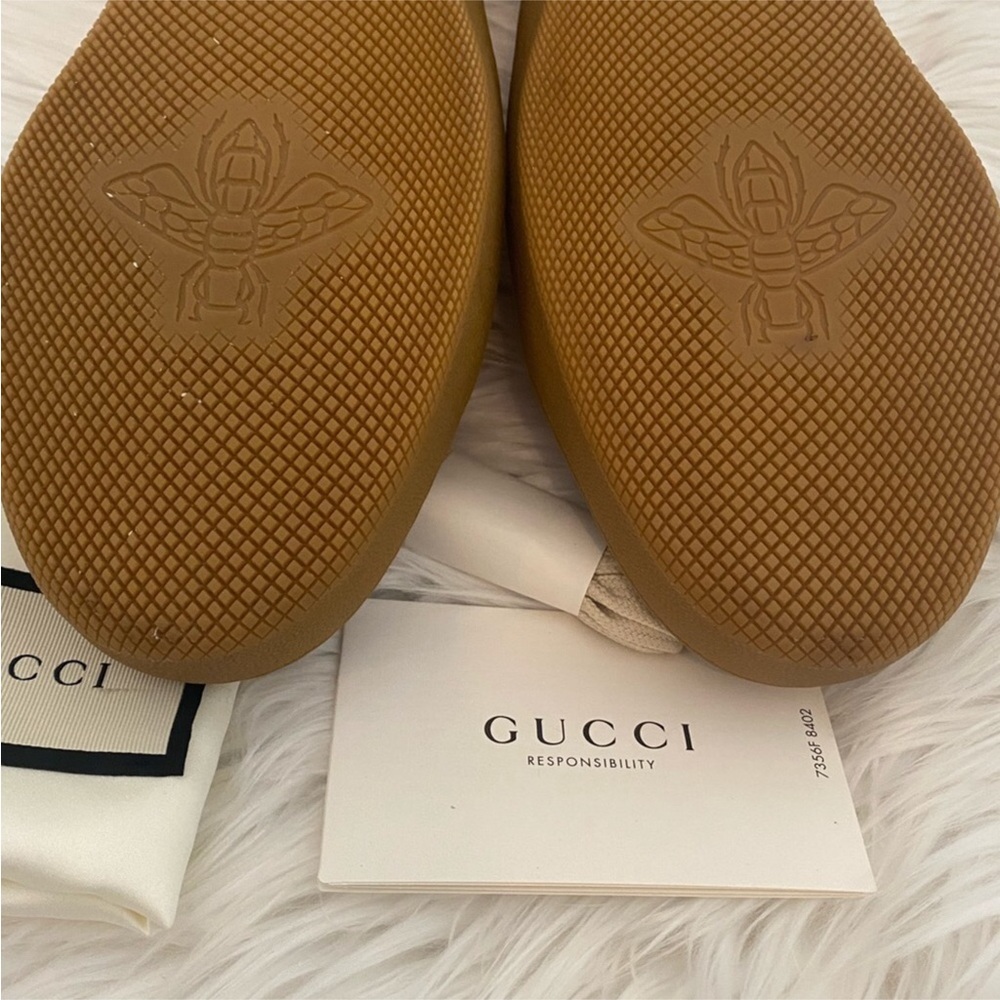 Gucci Pink and Blue Sneakers - Picture 6 of 7